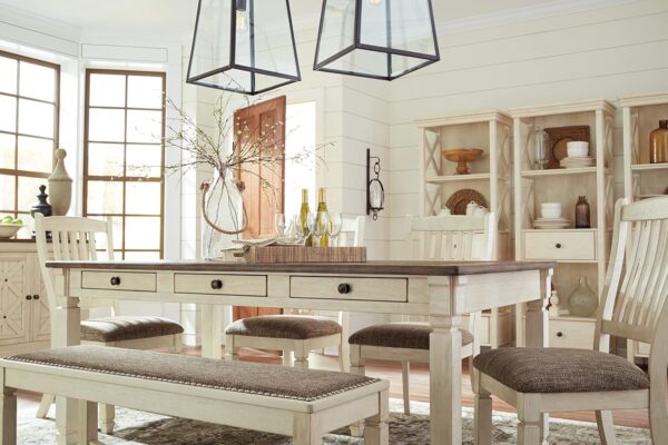 Signature Design by Ashley Bolanburg Farmhouse Dining Table ...