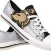 FOCO womens Ncaa College Team Logo Fashion Low Top Canvas Sn...