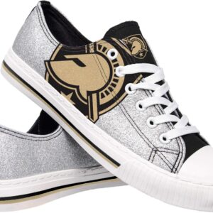 FOCO womens Ncaa College Team Logo Fashion Low Top Canvas Sn...