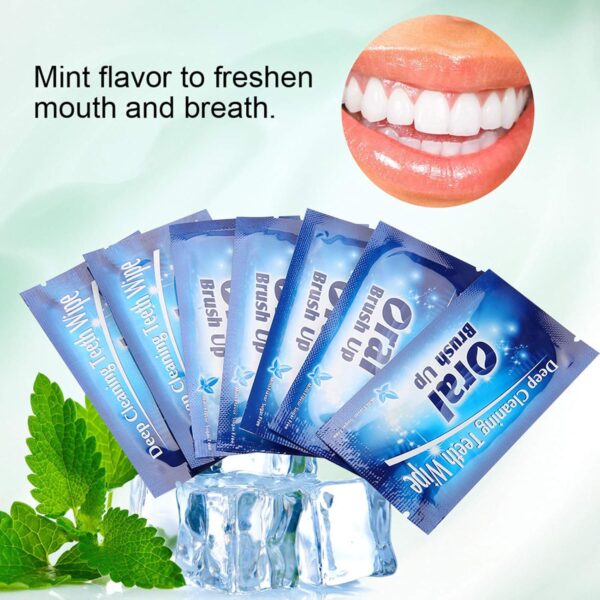 Lingettes Anti Tache Dent,Brush Ups Baby Teeth Wipes Oral Up...