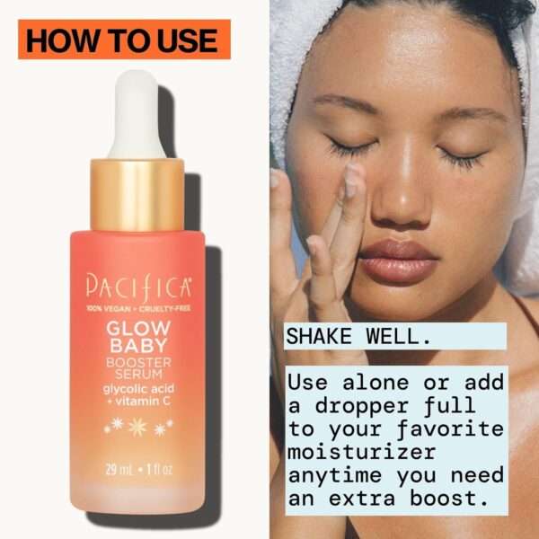 Pacifica Vitamin C Face Serum - Glow Baby Booster Facial Ser...