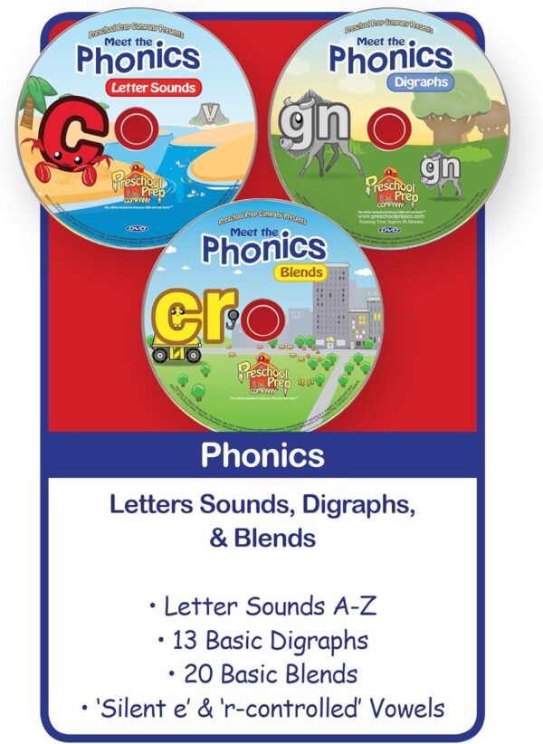 Preschool Prep Series Collection - 10 DVD Boxed Set (Meet th...