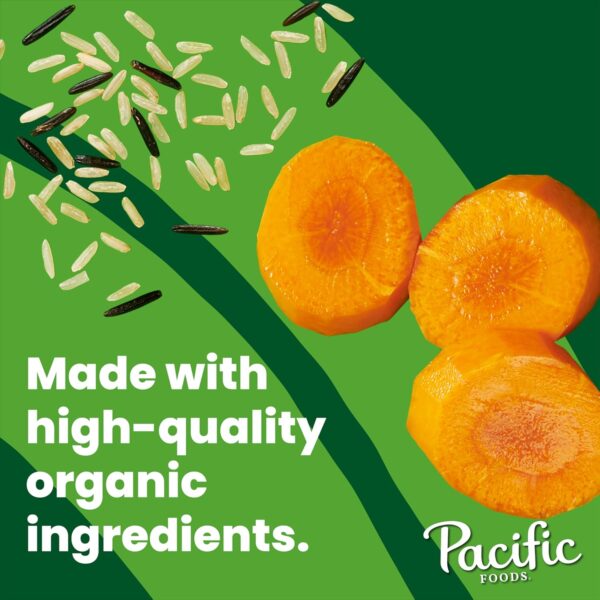 Pacific Foods Organic Chicken and Wild Rice Soup, 16.3 oz Ca...