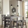 Signature Design by Ashley Caitbrook Rustic Counter Height D...