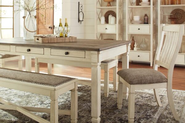 Signature Design by Ashley Bolanburg Farmhouse Dining Table ...