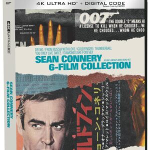 007: James Bond - Sean Connery 6-Film Collection (4K Ultra H...
