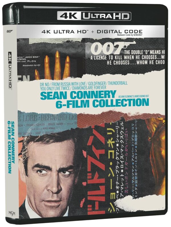 007: James Bond - Sean Connery 6-Film Collection (4K Ultra H...