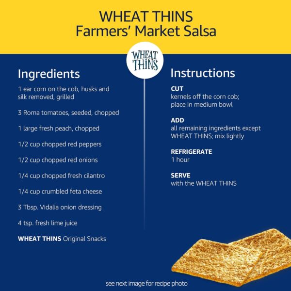 Wheat Thins Original Snacks, Whole Grain Wheat Crackers, Sna...