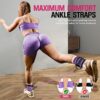 Ankle Resistance Bands with Cuffs, Home Gym Workout Equipmen...