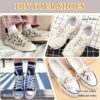 30PCS Shoe Charms for Sneakers, Shoelace Junk Socks Charms J...