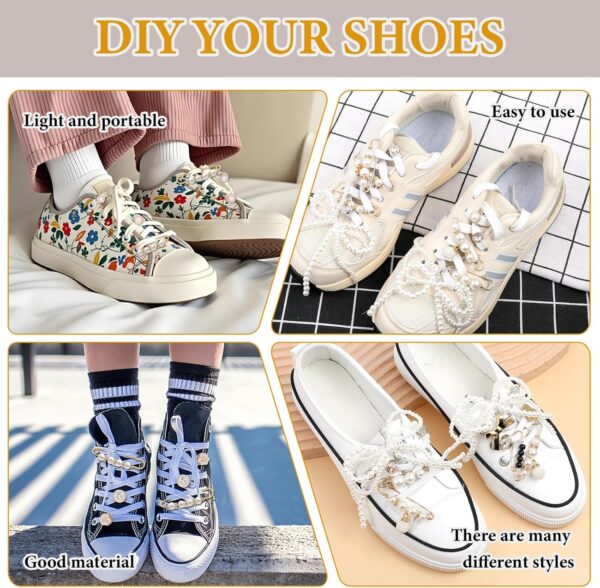 30PCS Shoe Charms for Sneakers, Shoelace Junk Socks Charms J...