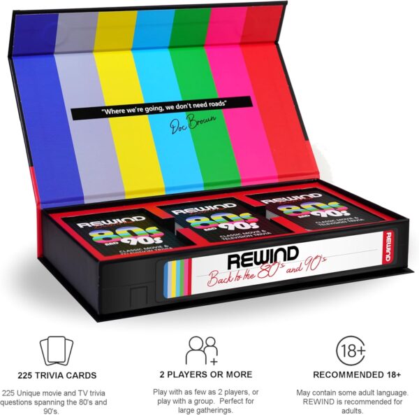 Mojo Games, Rewind - Back to The 80's and 90's Movie and TV ...