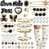 Junk Sock Charms Kit - 68 Pcs Bling Charms for Socks - Gold ...