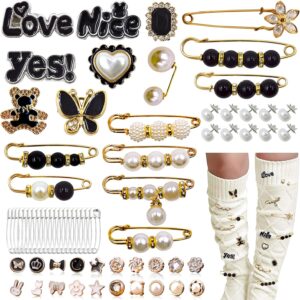 Junk Sock Charms Kit - 68 Pcs Bling Charms for Socks - Gold ...