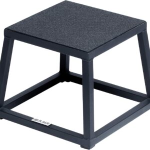 Rage Fitness Steel Plyo Box 12-18-24 Inch High Anti-Slip Pre...