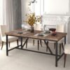 YITAHOME 70.8" Large Kitchen Dining Room Table for 6-8 Peopl...