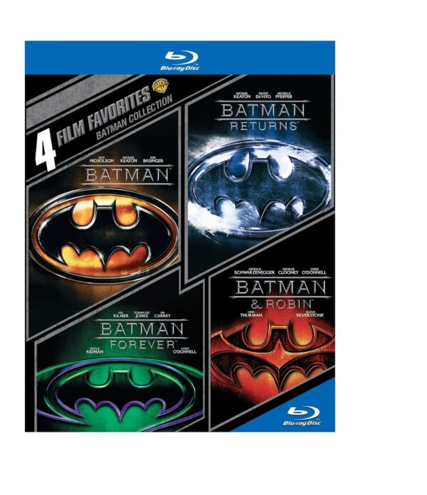 4 Film Favorites: Batman Collection (Batman / Batman Returns...