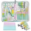 Manicure Set Women Personal Nail Care Kit, 30 in 1 Professio...