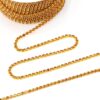 10 Yards 4 MM Rhinestone Chain Trim Crystal Rhinestone Close...