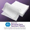 MED PRIDE Disposable Dry Wipes for Adults, Soft & Absorbent ...