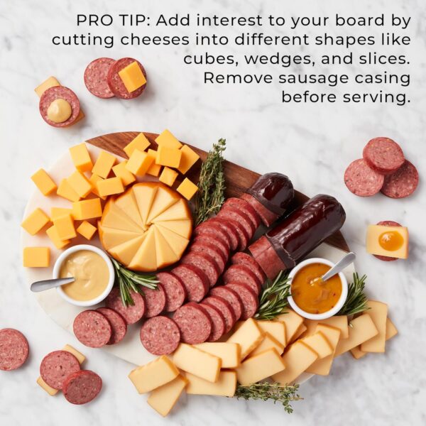 Hickory Farms Signature Beef Meat and Cheese Gift Basket (Me...