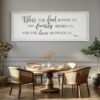 Bless The Food Before Us Home Decor Wall Sign For Family Kit...