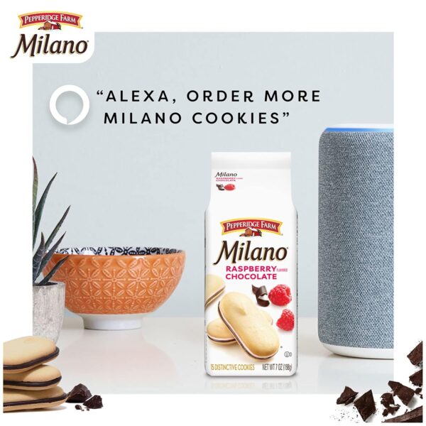 Pepperidge Farm Milano Cookies, Raspberry Chocolate, 7 oz. B...