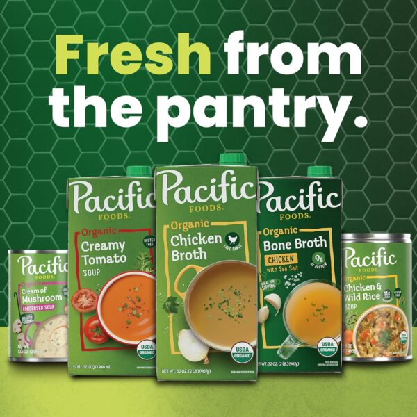 Pacific Foods Organic Tomato Basil Soup, 32 oz Carton