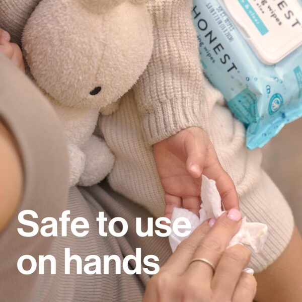 The Honest Company Fragrance Free Sanitizing Alcohol Wipes |...
