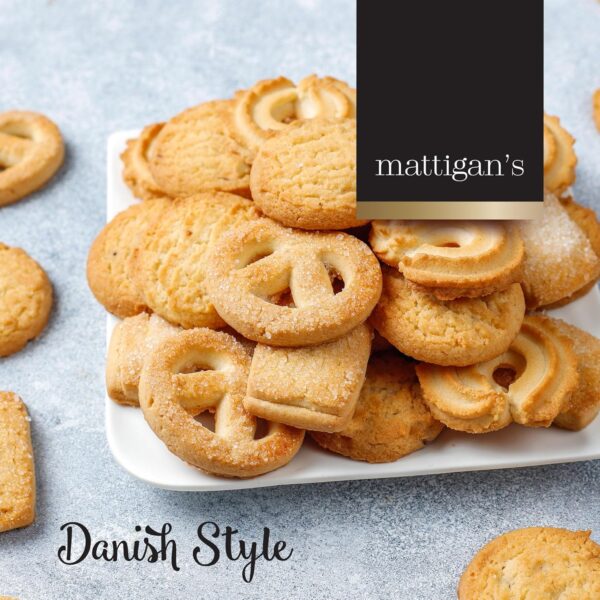 Mattigan's Butter Cookies Traditional Danish Style Cookie As...