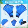 Water Aerobics Set for Aquatic Exercise 1 Pair Swimming Glov...