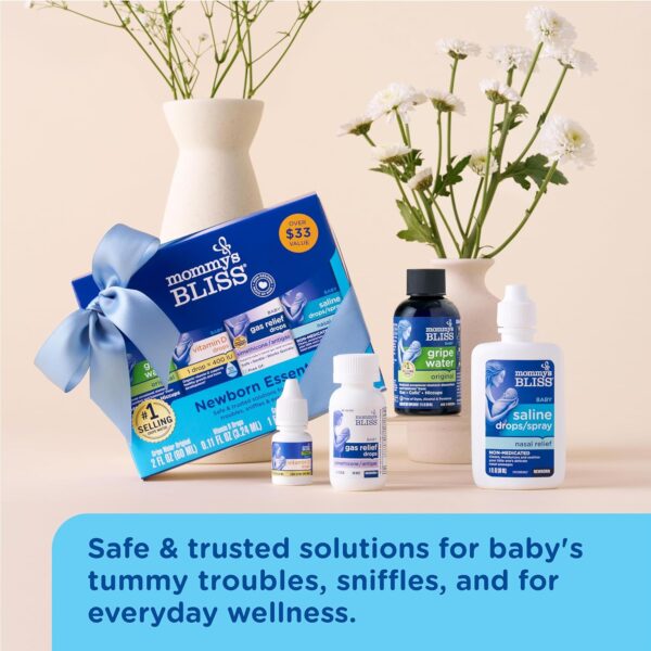 Mommy's Bliss Newborn Essentials Gift Set, Includes Gripe Wa...