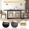 YITAHOME 70.8" Large Farmhouse Dining Table for 6 to 8 Peopl...