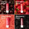 NIVEA Lip Care, Fruity Tinted Lip Balm Variety Pack, Cherry,...