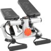 Sunny Health & Fitness Mini Steppers for Exercise at Home, S...