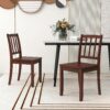 Giantex Farmhouse Dining Chairs Set of 2, Modern Kitchen Cha...
