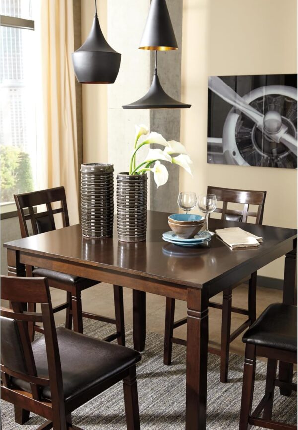 Signature Design by Ashley Bennox 5 Piece Counter Height Din...