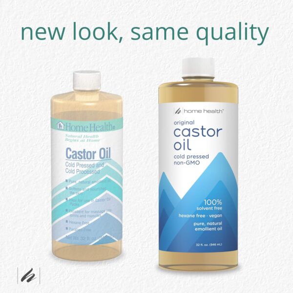 Home Health Original Castor Oil, Promotes Healthy Hair And S...