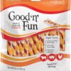 Good'n'Fun Triple Flavored Rawhide Twists For Dogs, 35 Count