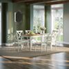 AMERLIFE 7-Piece Farmhouse Solid Wood Dining Table Set with ...