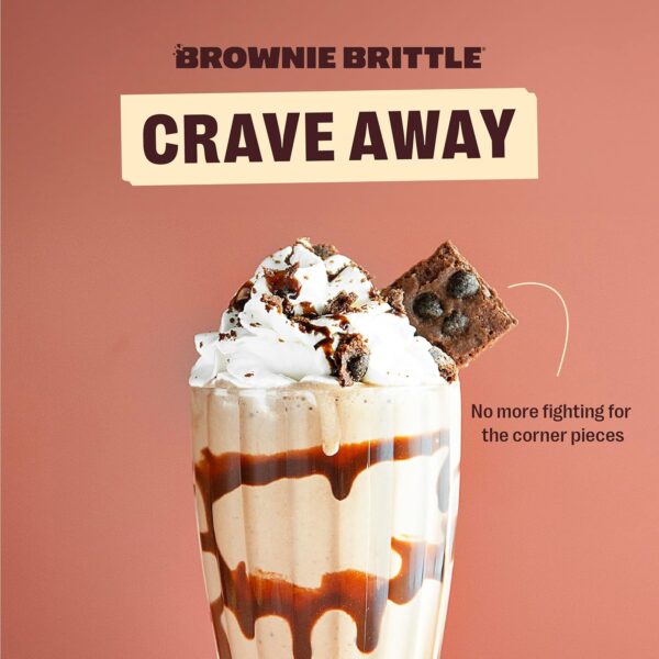 Brownie Brittle – Chocolate Chip & Salted Caramel Thin and C...