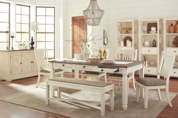 Signature Design by Ashley Bolanburg Farmhouse Dining Table ...
