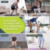 Slant Board for Calf Stretching, Adjustable Portable Wooden ...