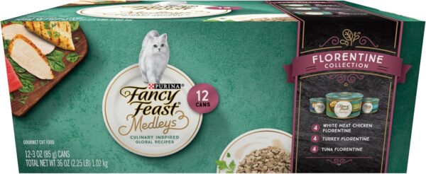 Purina Fancy Feast Wet Cat Food Medleys Florentine Wet Cat F...
