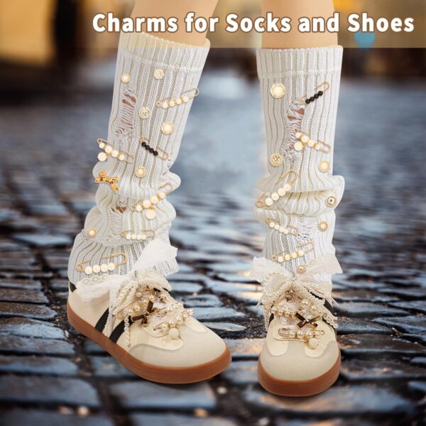 Shoe Charms for Sneakers, Charms for Shoe Shoelace Junk Sock...