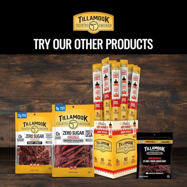 Tillamook Country Smoker Real Hardwood Smoked Sausages, Hunt...