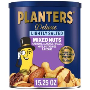 PLANTERS Deluxe Mixed Nuts, Cashews, Almonds, Brazil Nuts Mi...