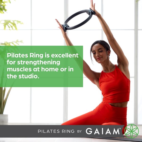 Gaiam Pilates Ring Fitness Circle - Lightweight & Durable Fo...