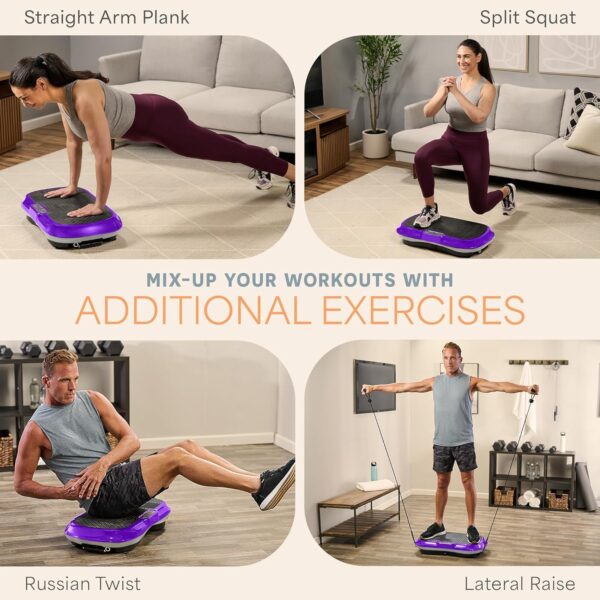 Lifepro Waver Vibration Plate Exercise Machine – High-Intens...
