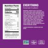 Milton's Gourmet Crackers, Everything - Non-GMO Project Veri...